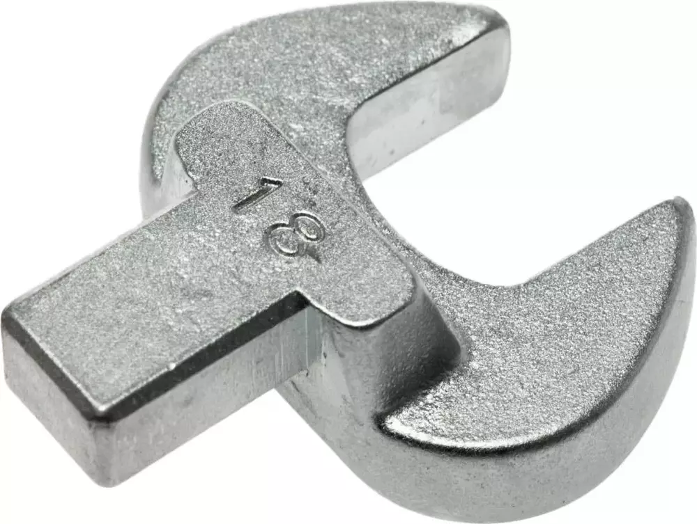 Głowica wymienna płaska 18 mm do kluczy dynamometrycznych z gniazdem 9x12 mm Teng Tools 186301206 1
