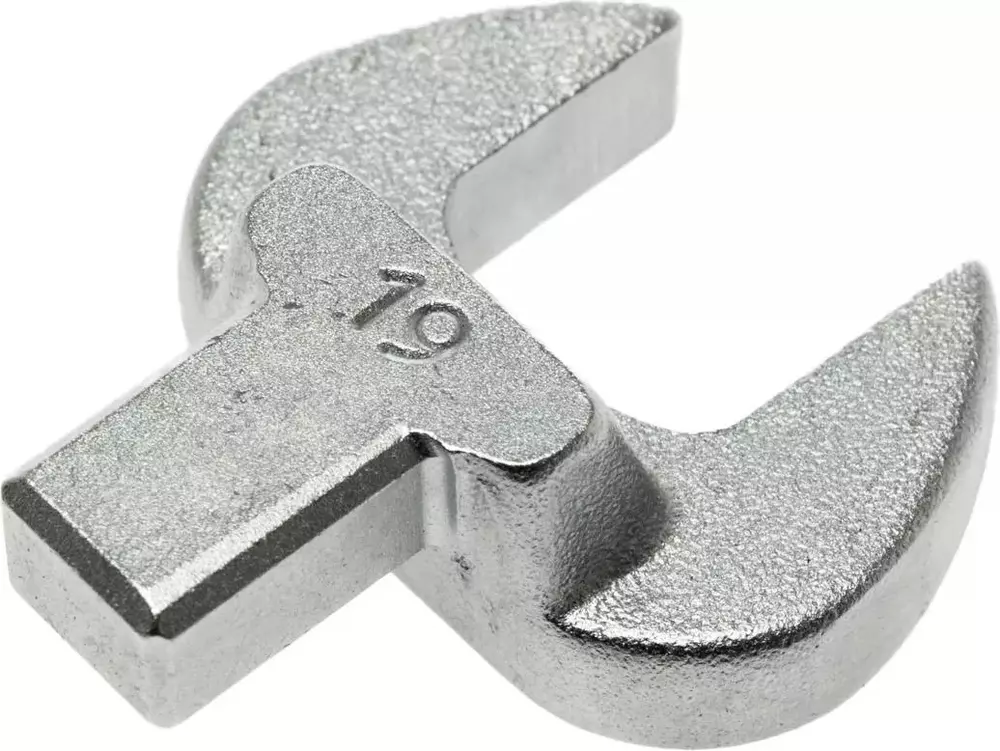 Głowica wymienna płaska 19 mm do kluczy dynamometrycznych z gniazdem 9x12 mm Teng Tools 186301305 1