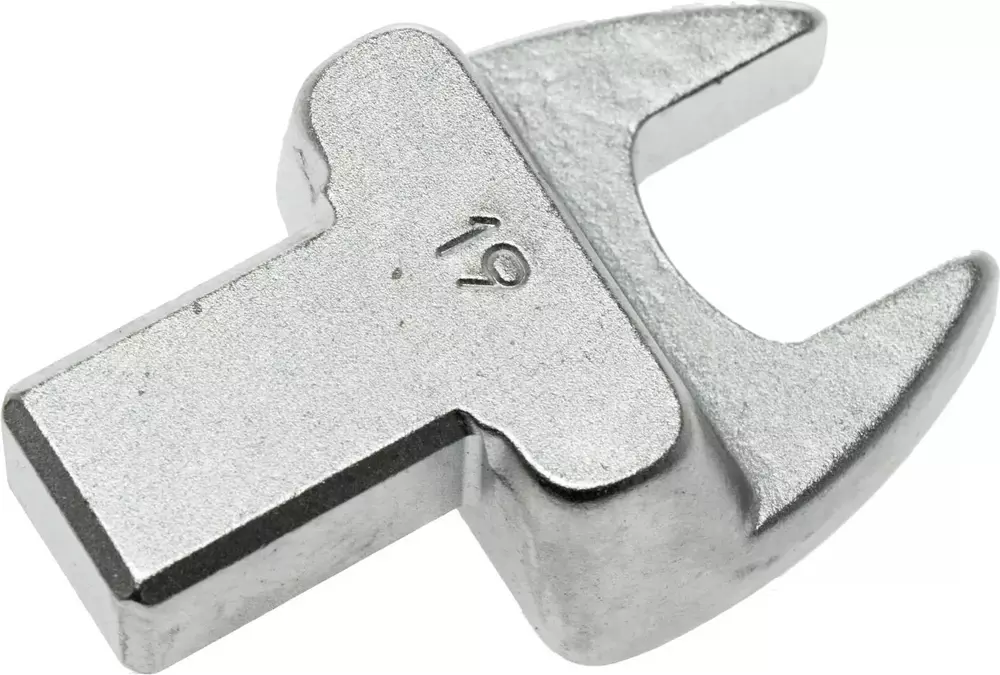 Głowica wymienna płaska 19 mm do kluczy dynamometrycznych z gniazdem 14x18 mm Teng Tools 186302006 1