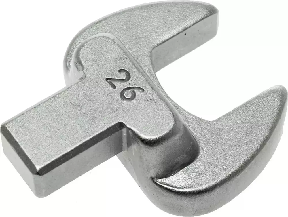 Głowica wymienna płaska 26 mm do kluczy dynamometrycznych z gniazdem 14x18 mm Teng Tools 186302402 1