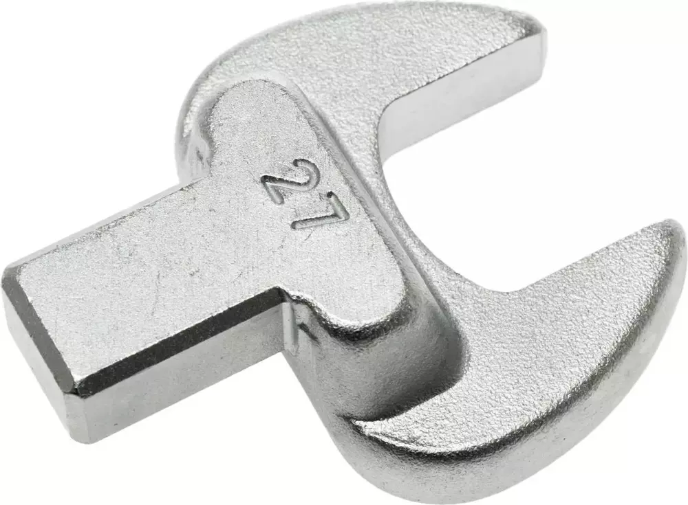 Głowica wymienna płaska 27 mm do kluczy dynamometrycznych z gniazdem 14x18 mm Teng Tools 186302501 1