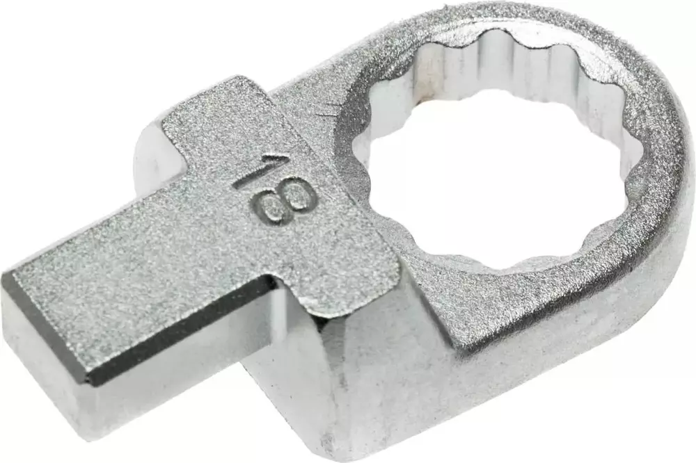 Głowica wymienna oczkowa 18 mm do kluczy dynamometrycznych z gniazdem 9x12 mm Teng Tools 186311205 1