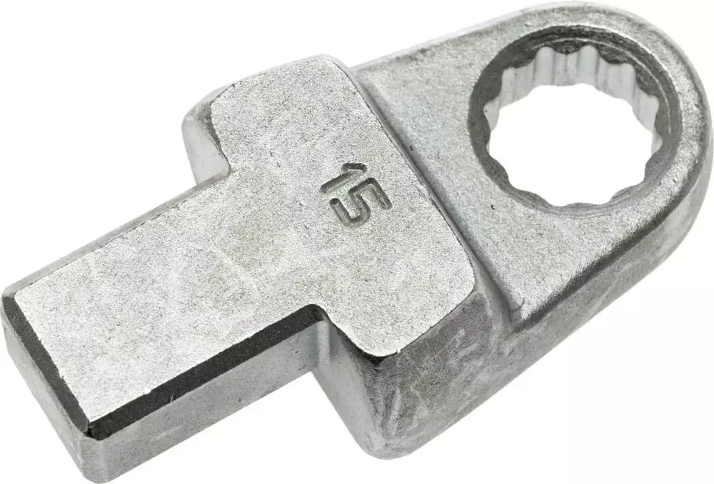 Głowica wymienna oczkowa 15 mm do kluczy dynamometrycznych z gniazdem 14x18 mm Teng Tools 186311601 1