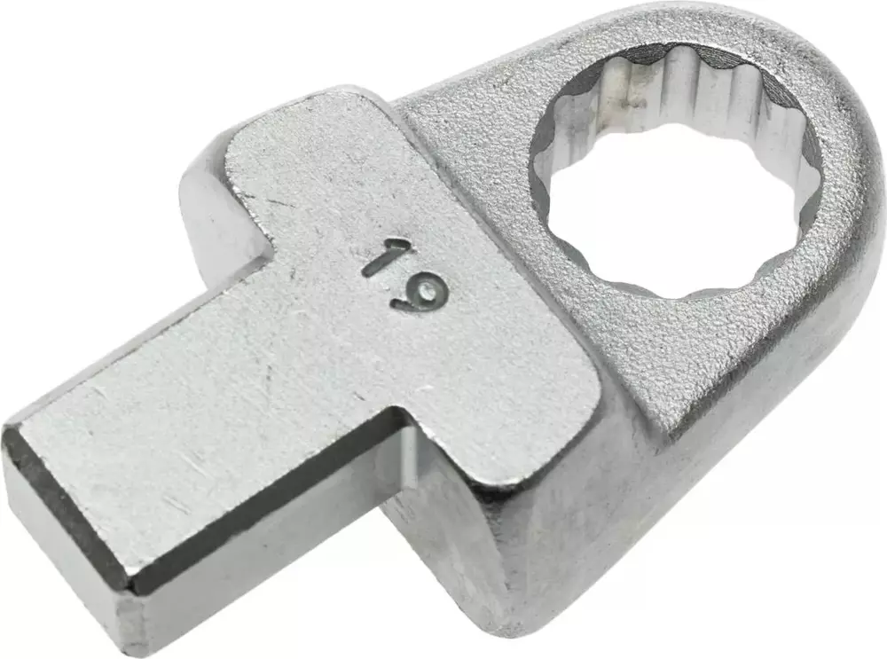 Głowica wymienna oczkowa 19 mm do kluczy dynamometrycznych z gniazdem 14x18 mm Teng Tools 186312005 1