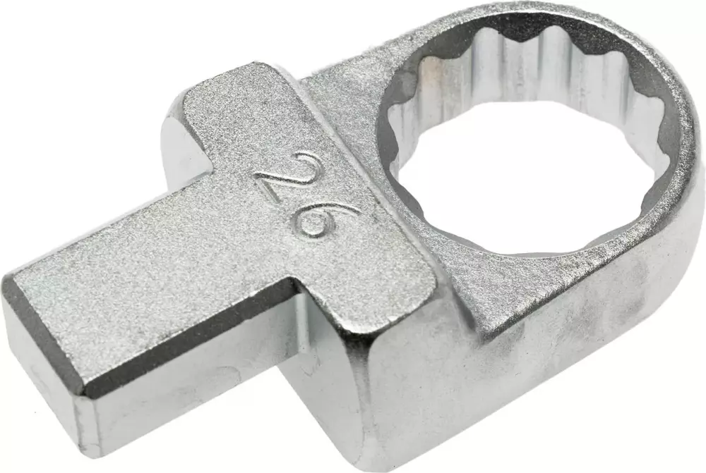Głowica wymienna oczkowa 26 mm do kluczy dynamometrycznych z gniazdem 14x18 mm Teng Tools 186312401 1