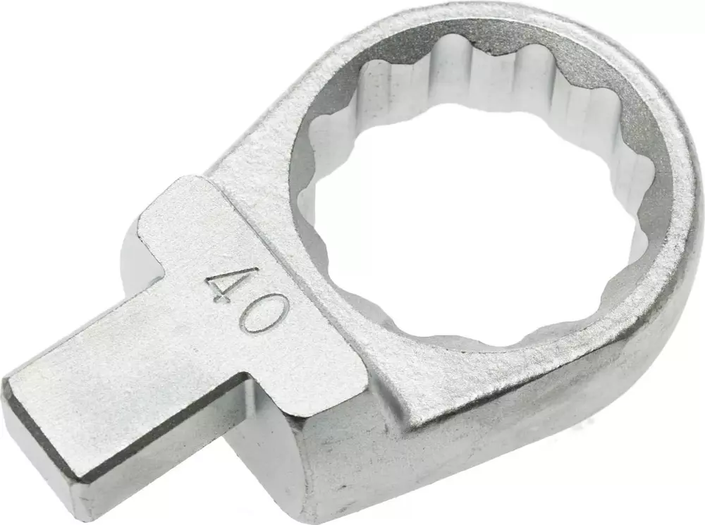 Głowica wymienna oczkowa 40 mm do kluczy dynamometrycznych z gniazdem 14x18 mm Teng Tools 186313201 1