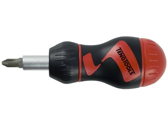 Wkrętak zapadkowy krótki Teng Tools MDR908S 1
