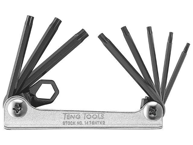 Klucze TX w zestawie Teng Tools 1476NTX2 1