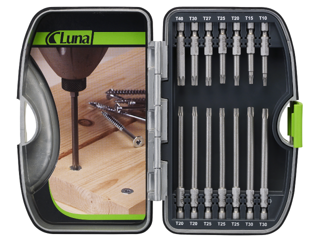 Zestaw grotów Torx 14-elementowy Luna 1