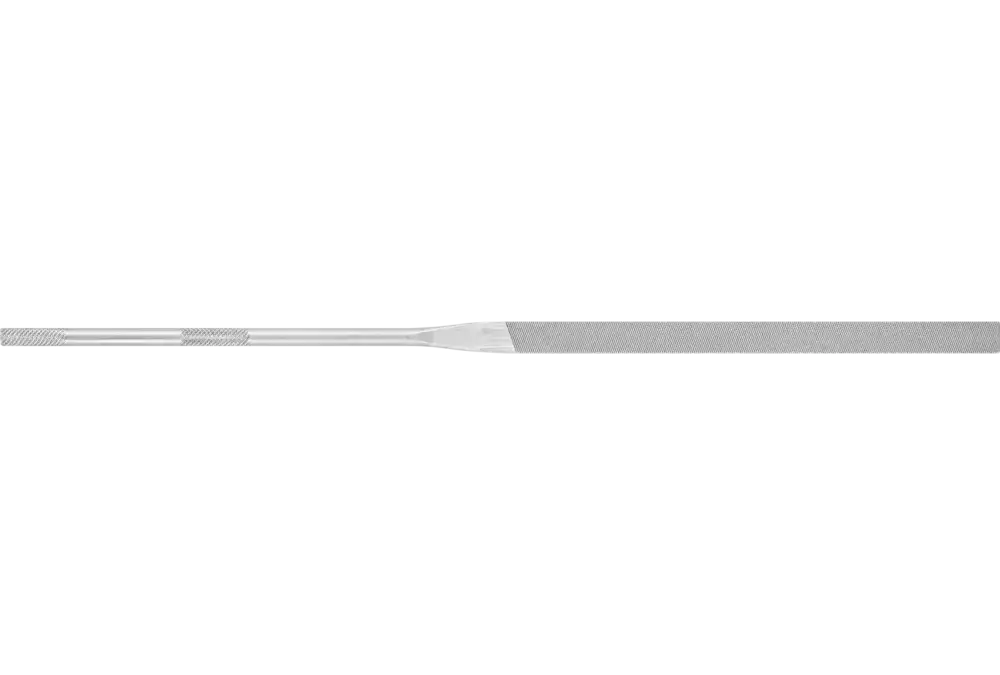 Precyzyjny pilnik igiełkowy płaski 200 mm nacięcie szwajcarskie 00, bardzo zgrubny 1