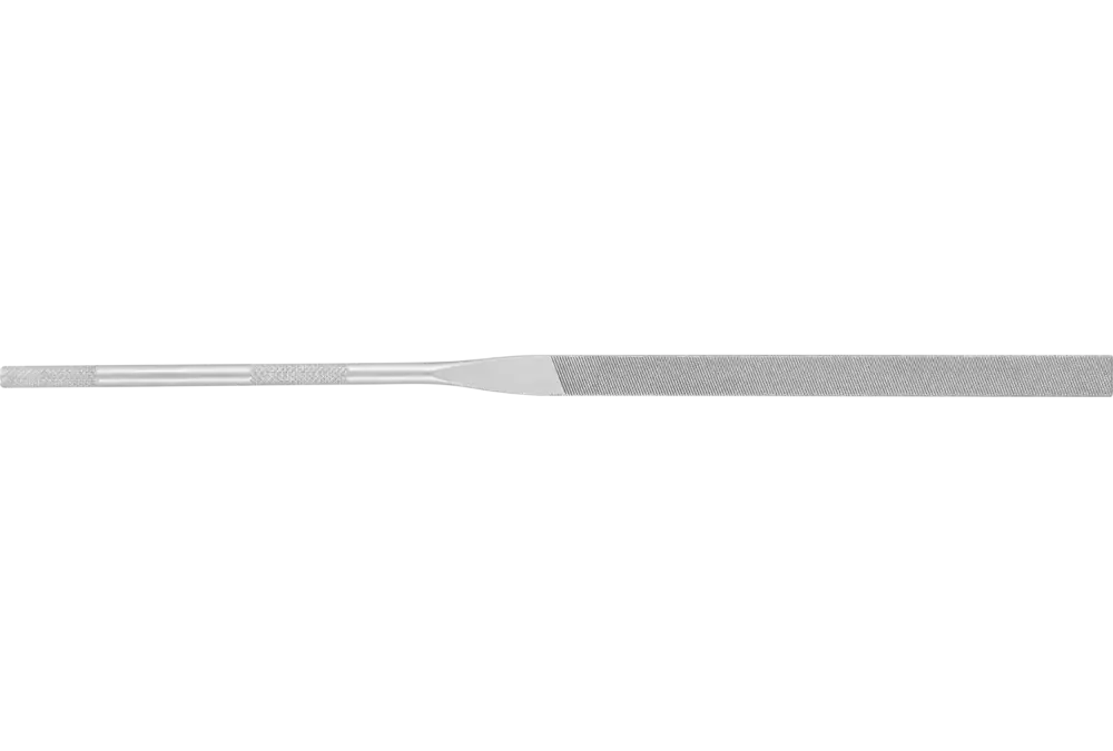 Precyzyjny pilnik igiełkowy płaski, zaokrąglone krawędzie 160 mm nacięcie szwajcarskie 0, zgrubny 1