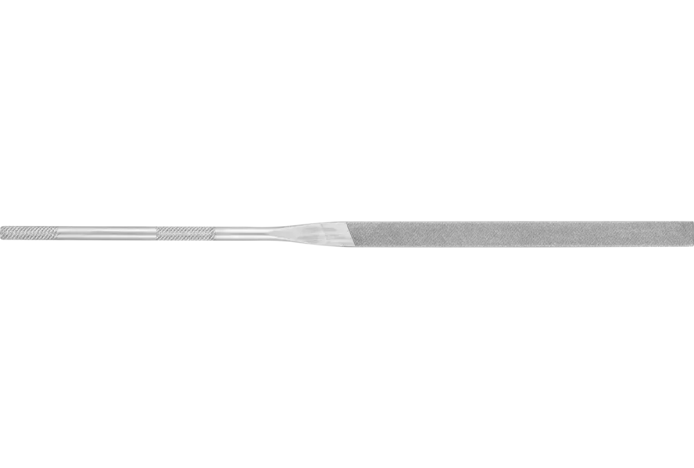 Precyzyjny pilnik igiełkowy płaski, zaokrąglone krawędzie 160 mm nacięcie szwajcarskie 1, średni 1