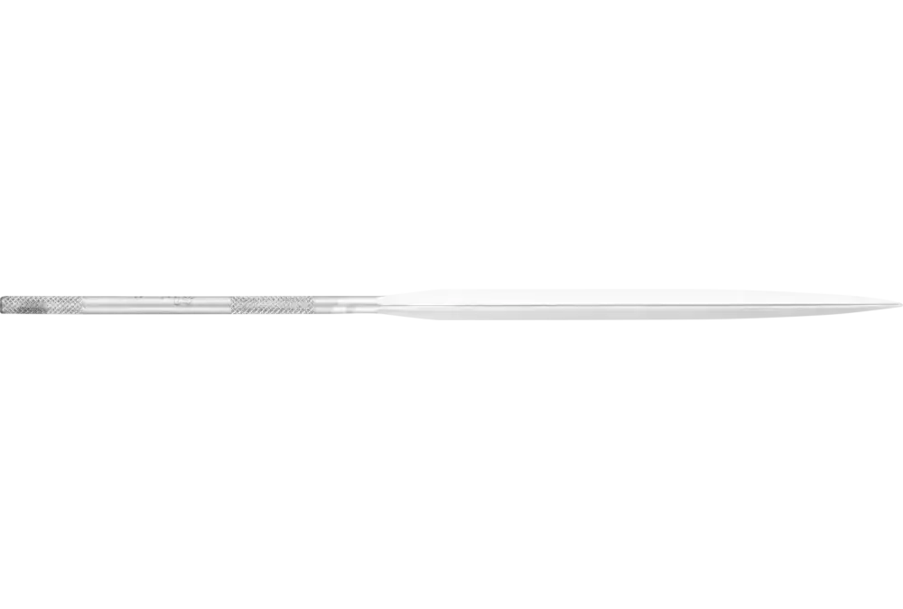 Precyzyjny pilnik igiełkowy trójkątny dolnotnący 140 mm nacięcie szwajcarskie 0, zgrubny 1