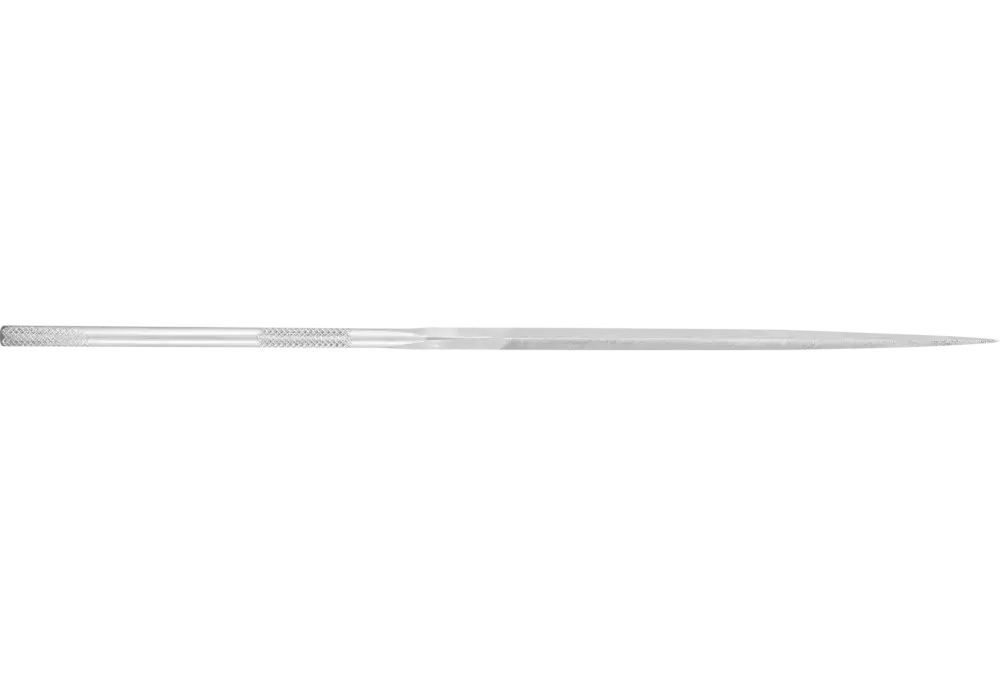 Precyzyjny pilnik igiełkowy trójkątny 140 mm nacięcie szwajcarskie 2, średnio drobny 1