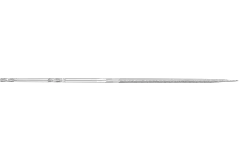 Precyzyjny pilnik igiełkowy trójkątny 180 mm nacięcie szwajcarskie 0, zgrubny 1