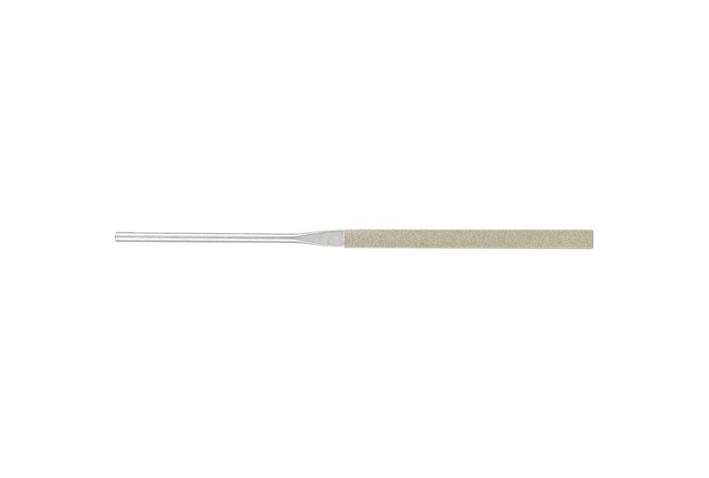 Diamentowy pilnik igiełkowy z zaokrągl. bokami, 140 mm D91 (drobny) do materiałów twardych 1