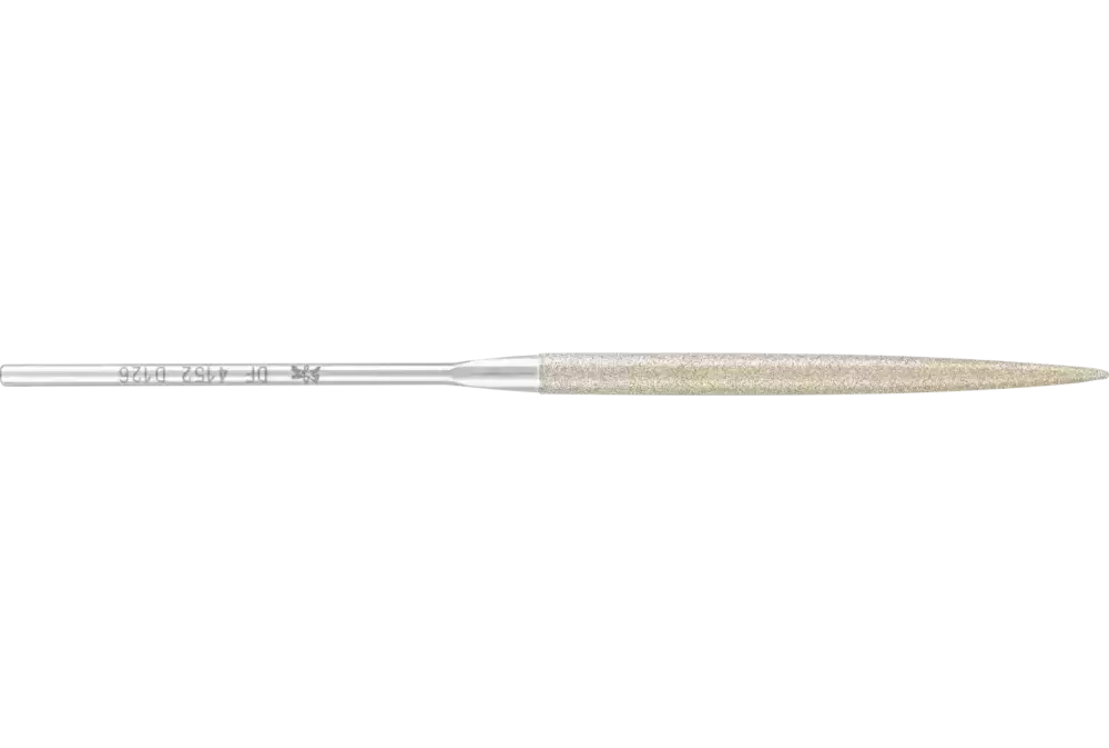 Diamentowy pilnik igiełkowy półokrągły, 140 mm D126 (średni) do materiałów twardych 1