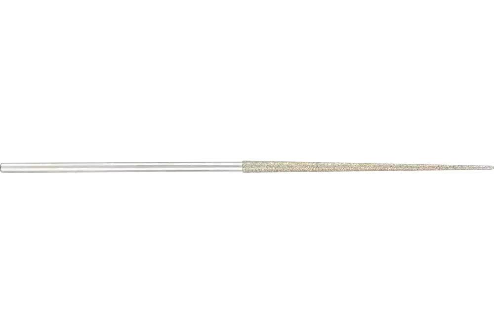 Diamentowy pilnik igiełkowy okrągły, Ø 3,2 x 140 mm D181 (zgrubny) do materiałów twardych 1