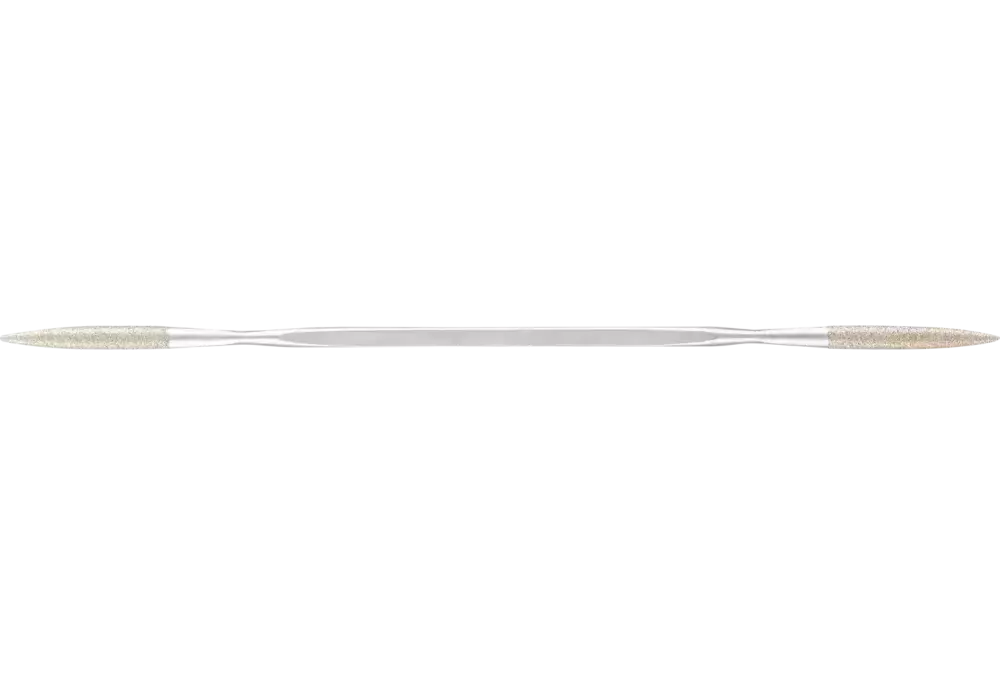 Diamentowy pilnik do żłobków soczewkowy, 150 mm D91 (drobny) do kompleksowej geometrii materiałów twardych 1