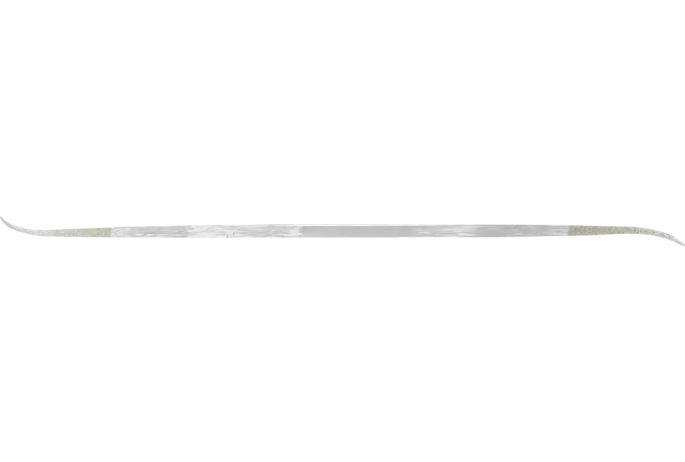 Diamentowy pilnik do żłobków kwadratowy,150 mm D91 (drobny) do kompleksowej geometrii materiałów twardych 1