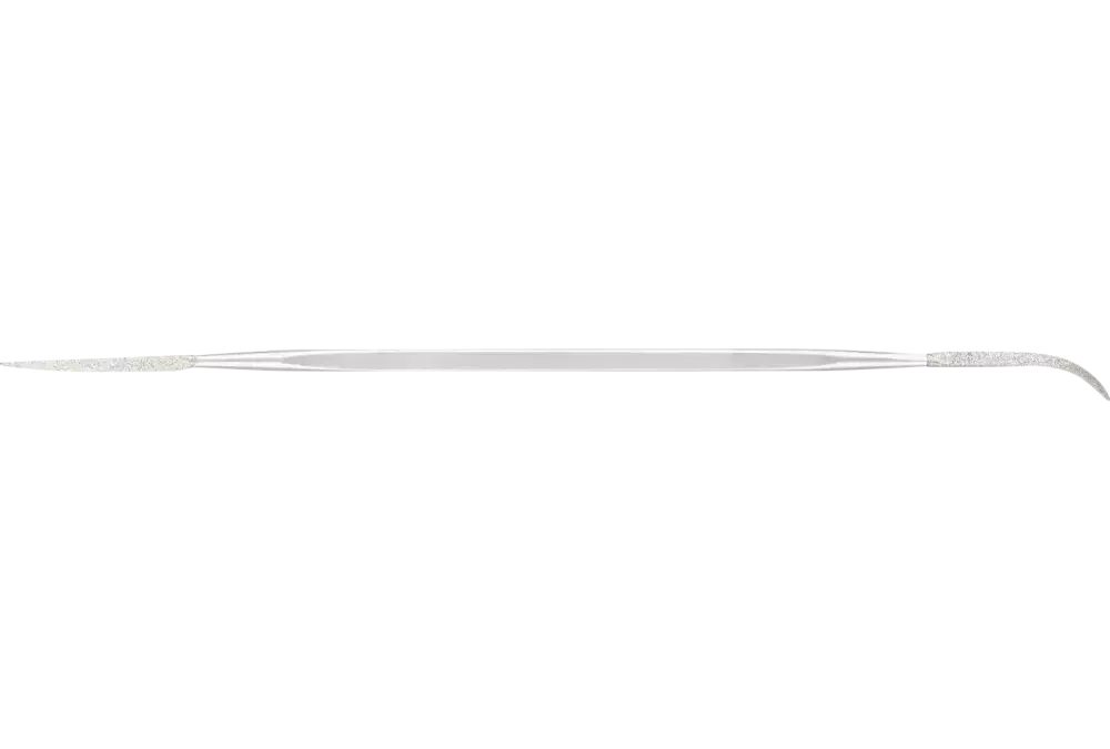 Diamentowy pilnik do żłobków trójkątny,150 mm D91 (drobny) do kompleksowej geometrii materiałów twardych 1