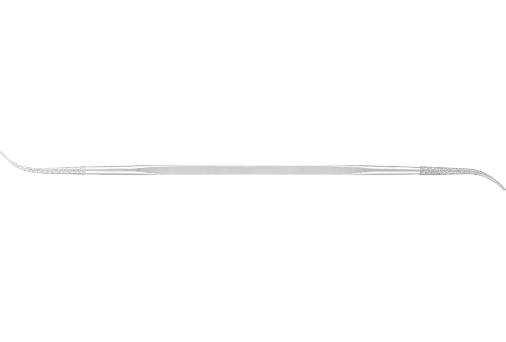Diamentowy pilnik do żłobków okrągły,150 mm D126 (średni) do kompleksowej geometrii materiałów twardych 1