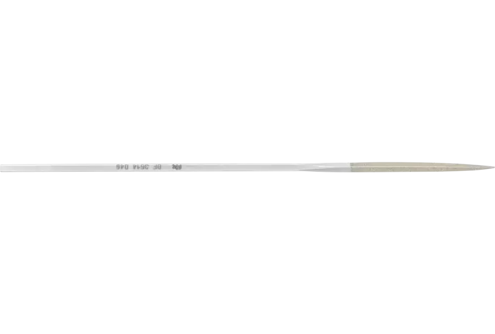 Diamentowy pilnik precyzyjny, trójkątny, 140 mm D46 (drobny) do małych geometrii twardych materiałów 1