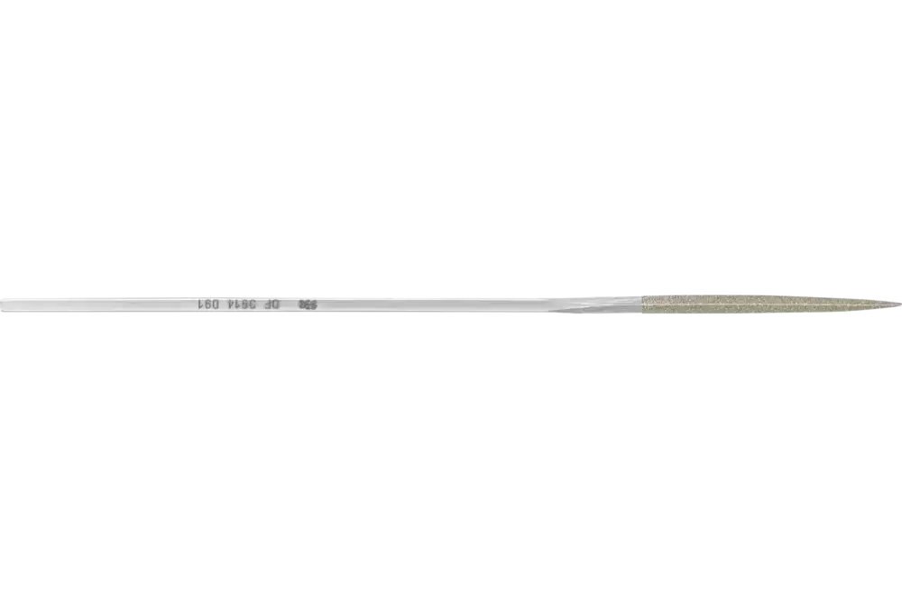 Diamentowy pilnik precyzyjny, trójkątny, 140 mm D91 (drobny) do małych geometrii twardych materiałów 1