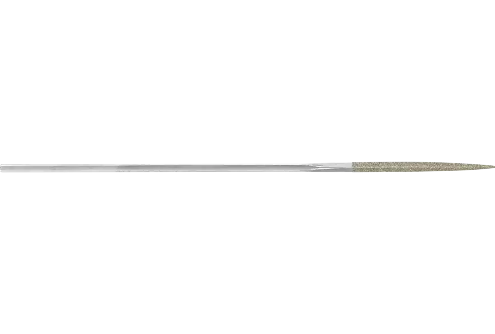 Diamentowy pilnik precyzyjny, trójkątny, 140 mm D126 (średni) do małych geometrii twardych materiałów 1