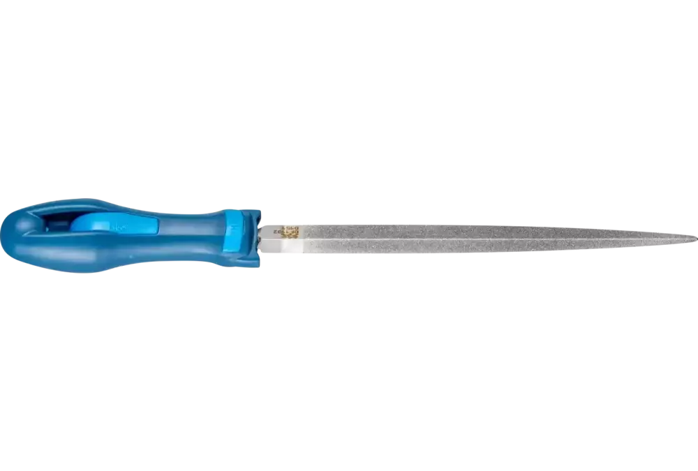 Diamentowy pilnik warsztatowy, trójkątny, 200 mm D151 (średni) do materiałów twardych 1