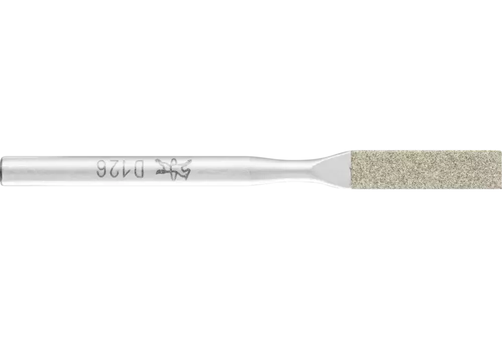 Pilniki diamentowe do pilarek ręcznych płaskich 4,0 × 1,0 × 50 mm trzpień Ø 3 mm D126 (średni) jednostronny 1