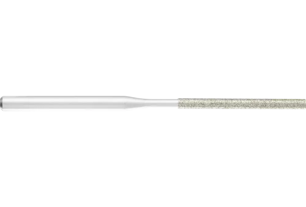 Pilniki diamentowe do pilnikarek ręcznych, okrągłe Ø 2,0 × 60 mm, trzpień Ø 3 mm D126 (średni), komplet 1