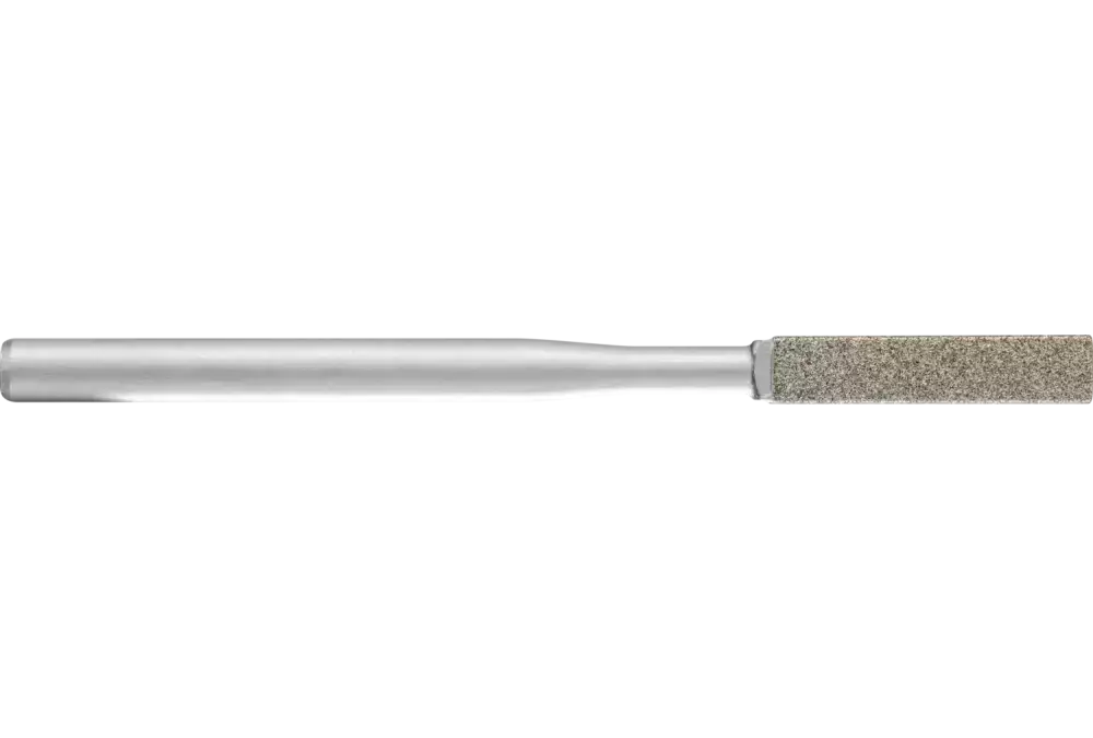 Pilniki diamentowe do pilnikarek ręcznych, kwadratowe 3,0 × 3,0 × 50 mm, trzpień Ø 3 mm D126 (średni), komplet 1