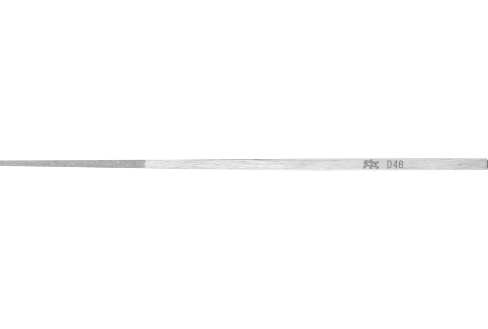 Pilnik diamentowy zbieżny 4 × 170 mm D46 (drobne) do wyjątkowo wąskich, głębokich konturów 1