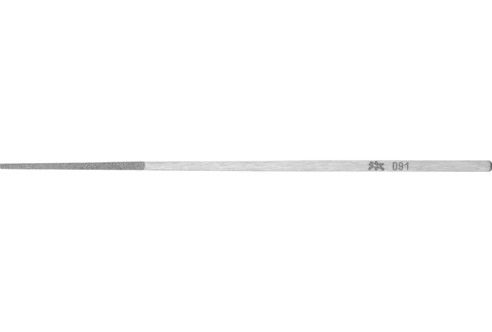 Pilnik diamentowy zbieżny 4 × 170 mm D91 (drobne) do wyjątkowo wąskich, głębokich konturów 1