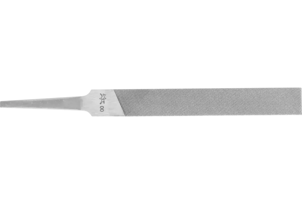 Precyzyjny pilnik płaski 100 mm nacięcie szwajcarskie 00, bardzo zgrubny 1