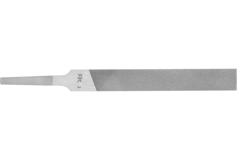 Precyzyjny pilnik płaski 100 mm nacięcie szwajcarskie 3, drobny 1