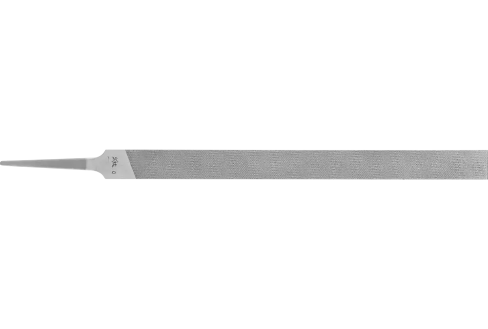 Precyzyjny pilnik sztyftowy płaski normalny 200 mm nacięcie szwajcarskie 0, zgrubny 1