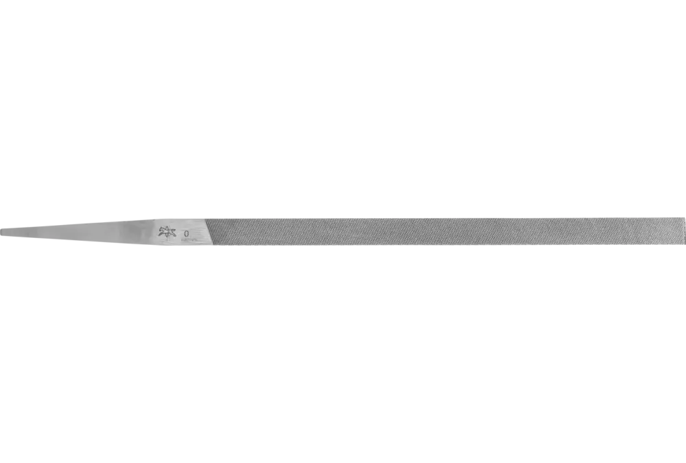 Precyzyjny pilnik sztyftowy płaski wąski 150 mm nacięcie szwajcarskie 0, zgrubny 1