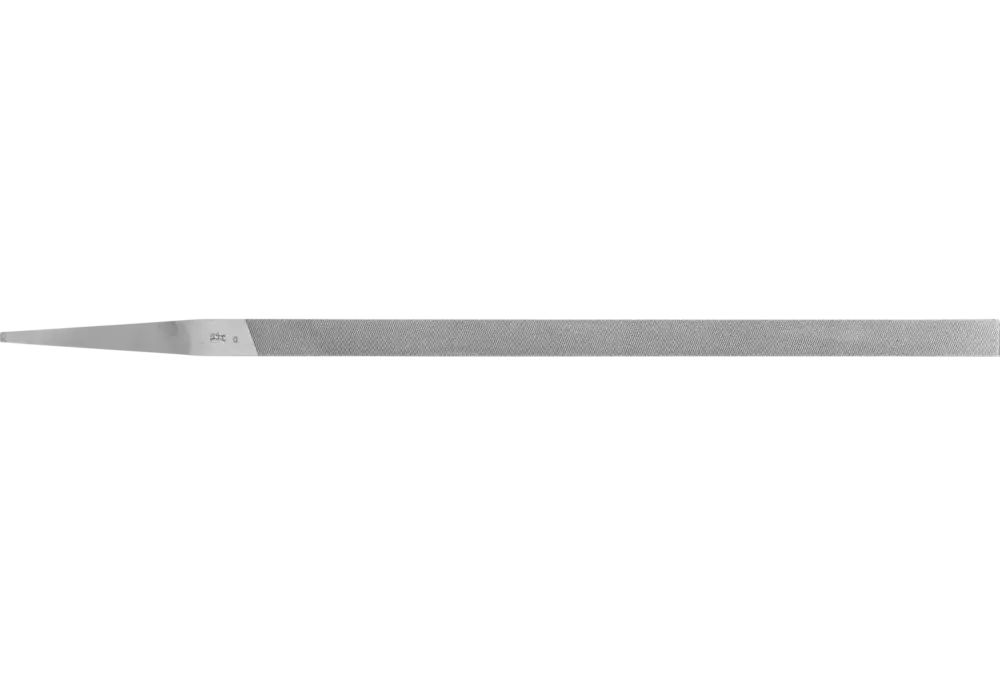 Precyzyjny pilnik sztyftowy płaski wąski 250 mm nacięcie szwajcarskie 0, zgrubny 1