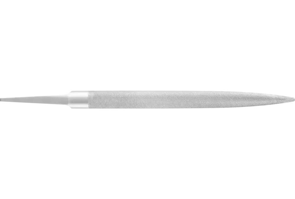 Precyzyjny pilnik z chwytem półokrągły wąski 150 mm nacięcie szwajcarskie 00, bardzo zgrubny 1