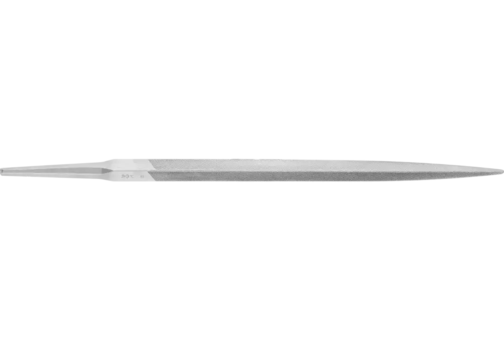 Precyzyjny pilnik z chwytem trójkątny 150 mm nacięcie szwajcarskie 0, zgrubny 1