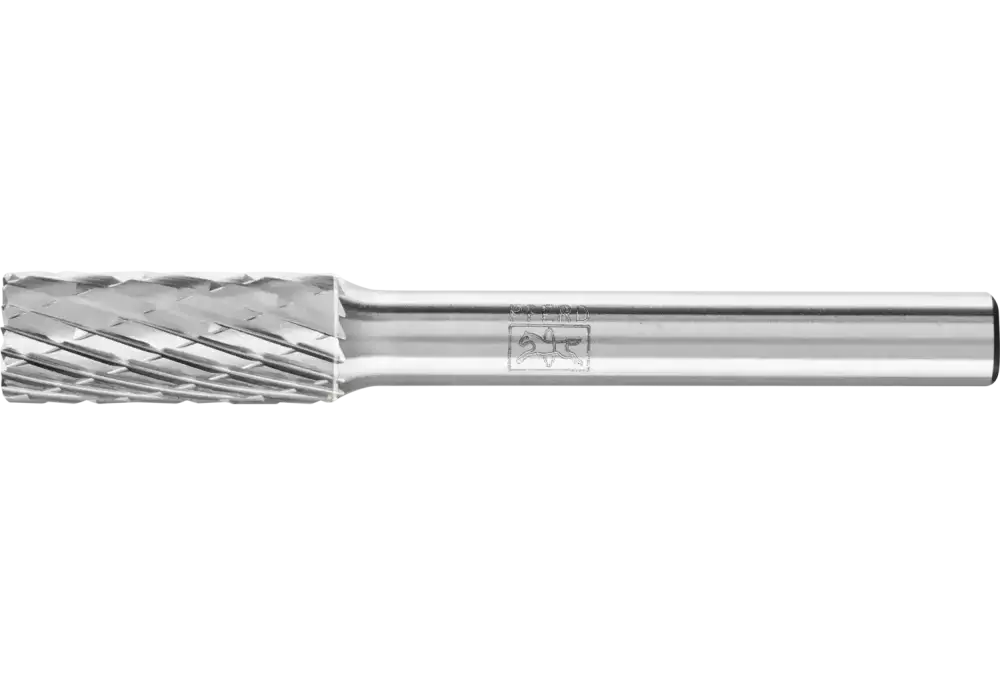 Wysokowydajny trzpień frezarski ze stopów twardych TOUGH walcowy ZYAS z uzęb. czoł. Ø 08 × 20 mm trzpień Ø 6 mm 1