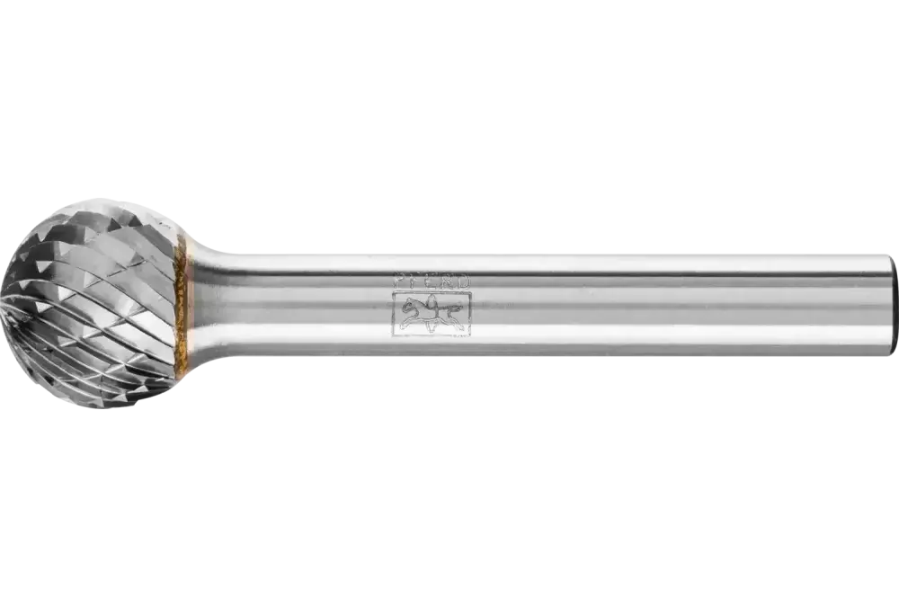 Wysokowydajny trzpień frezarski ze stopów twardych TOUGH kulisty KUD Ø 12 × 10 mm trzpień Ø 6 mm odporny na uderzenia 1