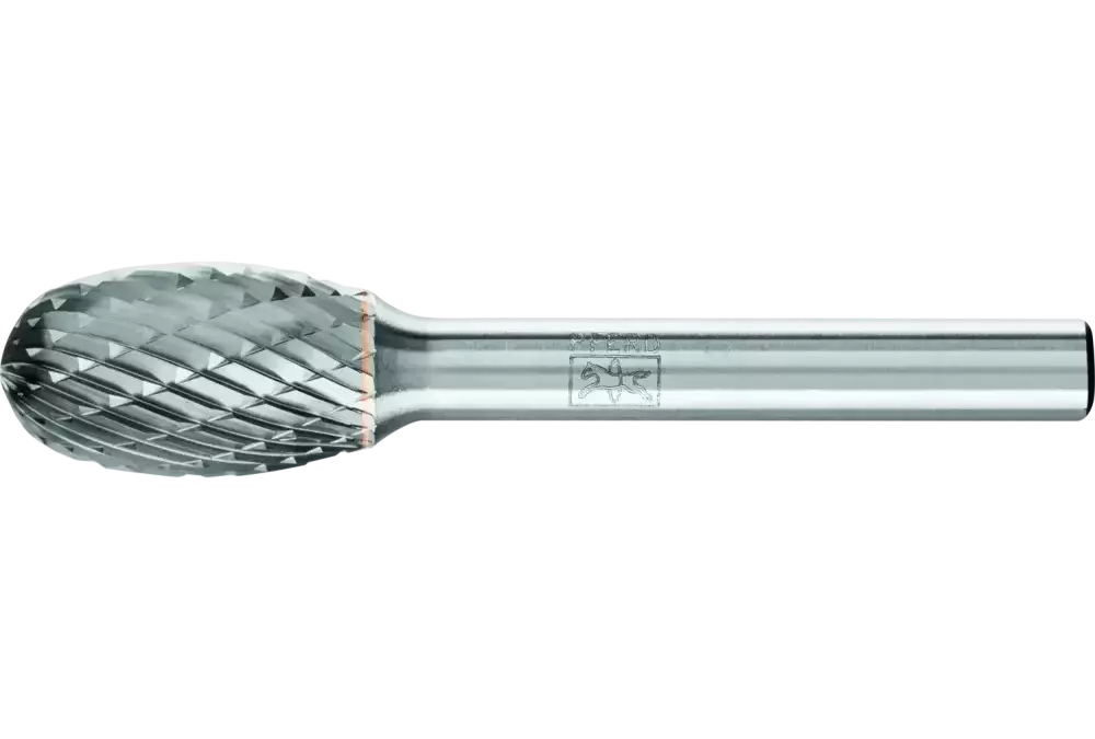 Wysokowydajny trzpień frezarski ze stopów twardych TOUGH kształt kropli TRE Ø 12 × 20 mm trzpień Ø 6 mm odporny na uderzenia 1