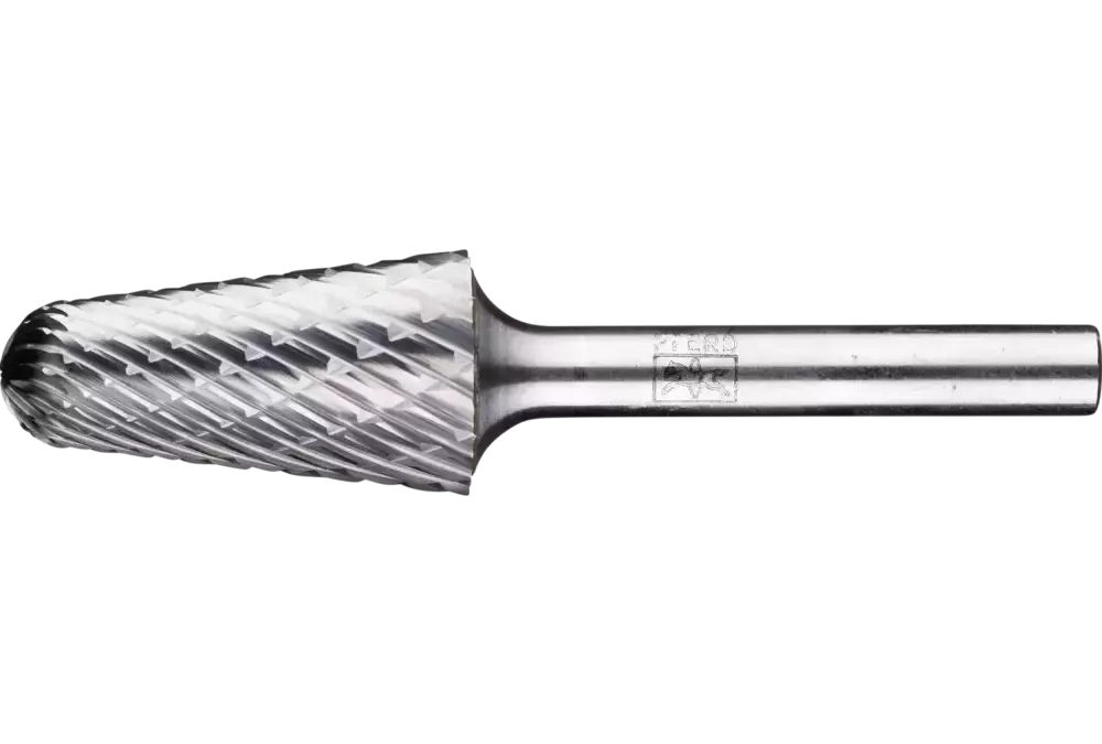 Wysokowydajny trzpień frezarski ze stopów twardych ALLROUND kształt stożkowy KEL Ø 16 x 30 mm trzonek Ø 6 mm uniwersalny 1