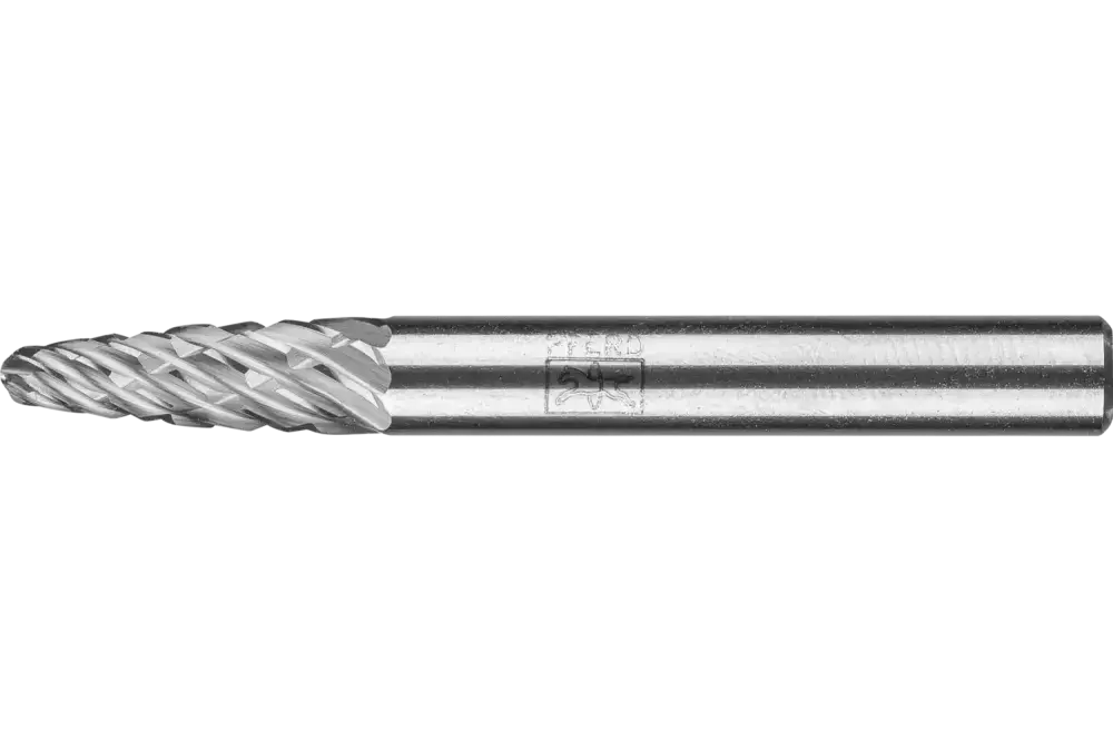 Wysokowydajny trzpień frezarski ze stopów twardych ALLROUND kształt stożkowy RBF Ø 06 x 18 mm trzonek Ø 6 mm uniwersalny 1