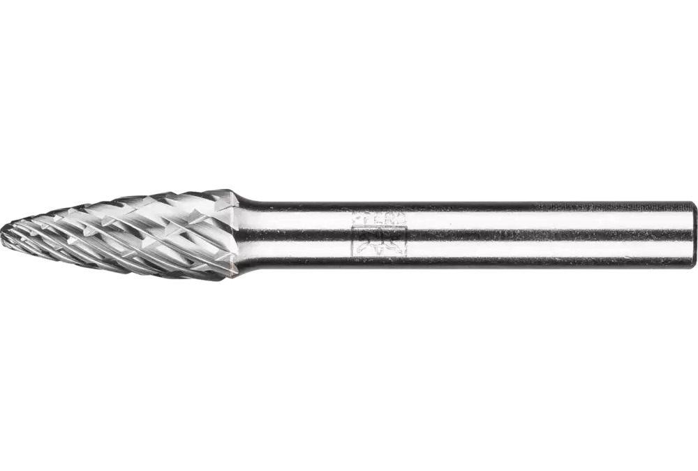 Wysokowydajny trzpień frezarski ze stopów twardych ALLROUND kształt stożkowy RBF Ø 08 x 20 mm trzonek Ø 6 mm uniwersalny 1