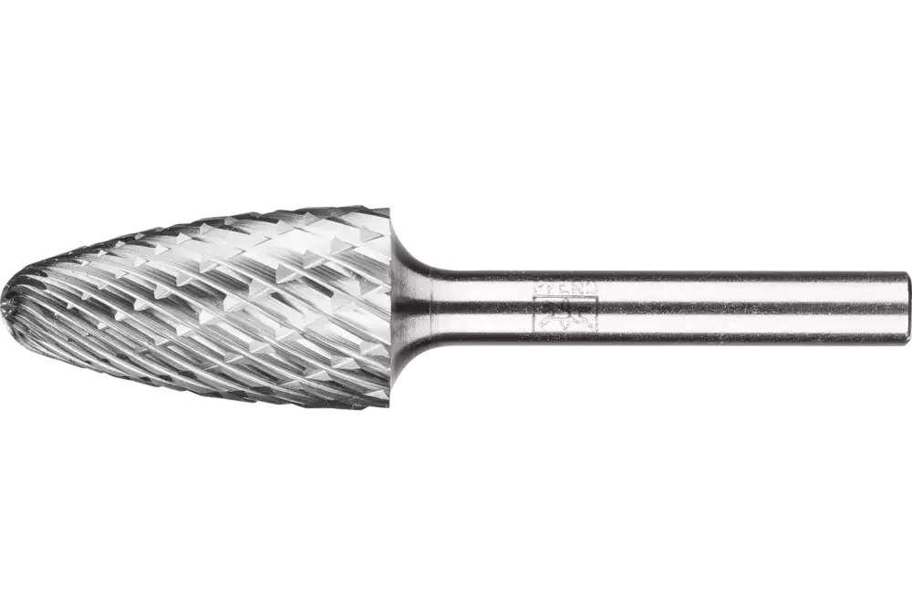 Wysokowydajny trzpień frezarski ze stopów twardych ALLROUND kształt stożkowy RBF Ø 16 x 30 mm trzonek Ø 6 mm uniwersalny 1