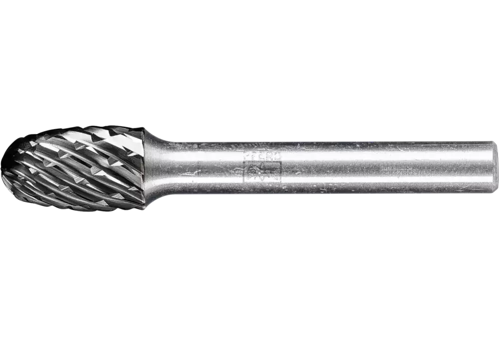 Wysokowydajny trzpień frezarski ze stopów twardych ALLROUND kształt kropli TRE Ø 10 x 16 mm, trzonek Ø 6 mm HICOAT uniwersalny 1
